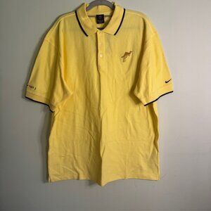 Vintage Nike Golf Men's Yellow Size XL